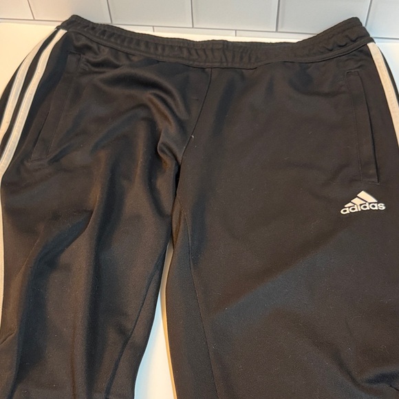 adidas Black and Gray Sweatpants - Picture 4 of 6